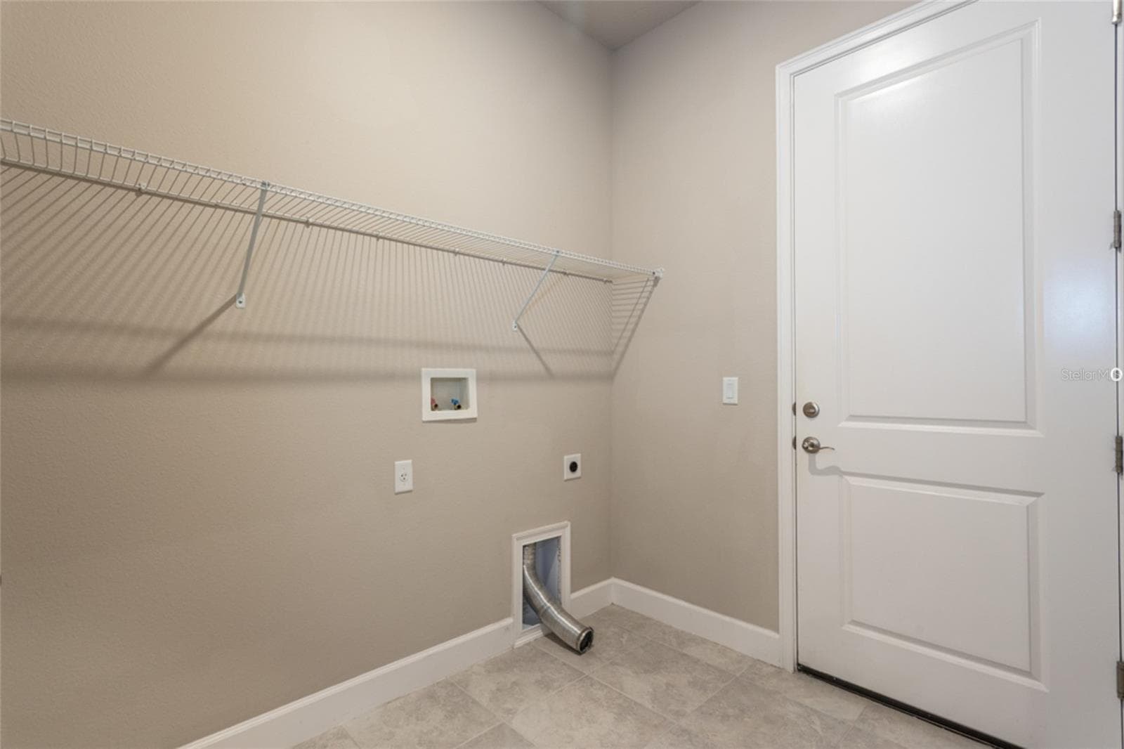 Laundry area has room for washer, dryer and storage - 3 NEWHAVEN LN, ORMOND BEACH