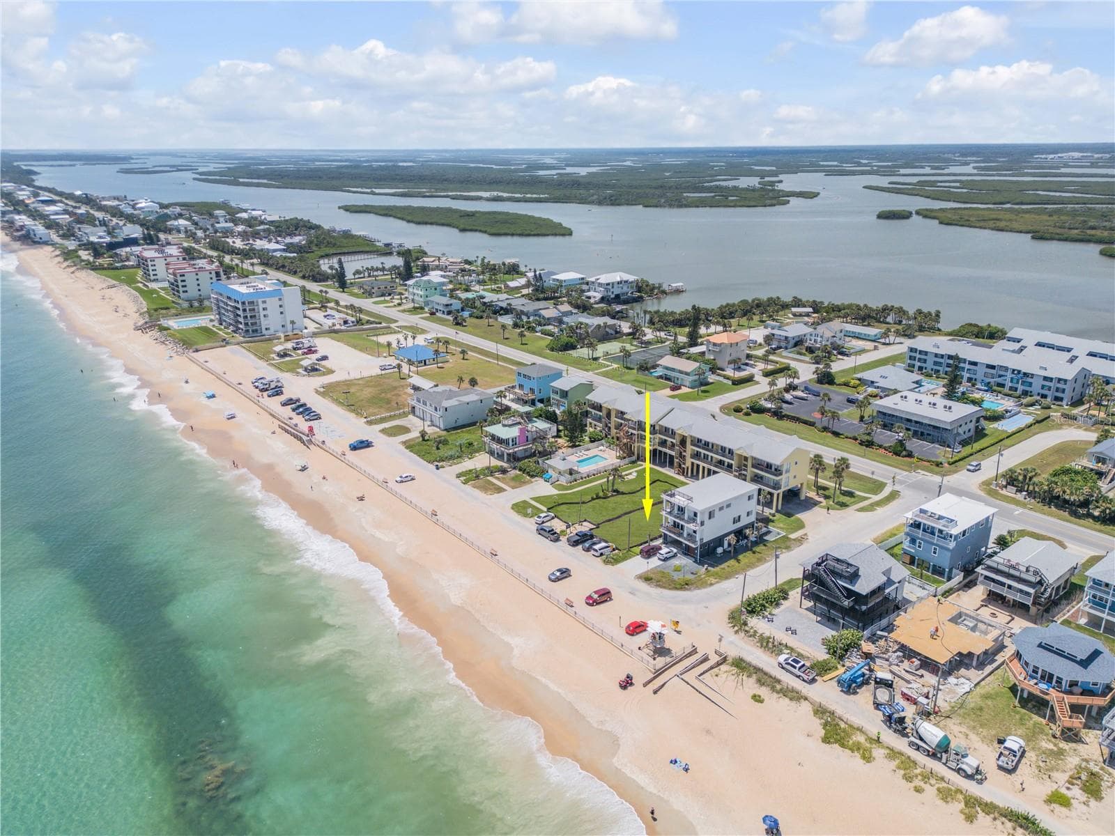 Southwest view - 6604 S ATLANTIC AVE, NEW SMYRNA BEACH