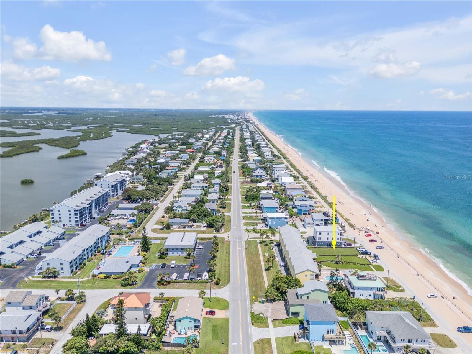 North view - 6604 S ATLANTIC AVE, NEW SMYRNA BEACH