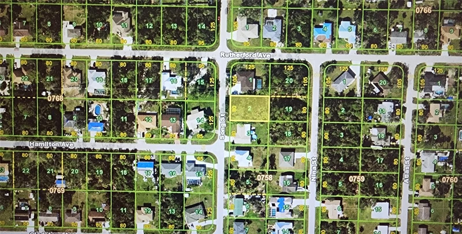 Land at 1446 SONG ST, PORT CHARLOTTE, photo 2 of 3
