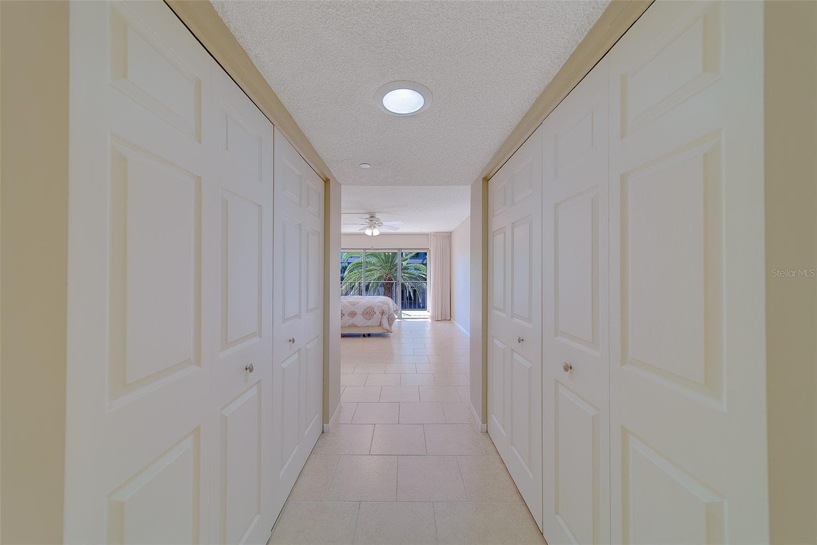 California Closet inserts in both closets - 1480 GULF BLVD #201, CLEARWATER BEACH