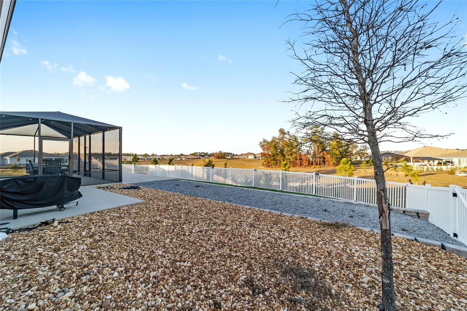 Low-maintenance xeriscape landscaping - 10453 SW 99TH LN, OCALA