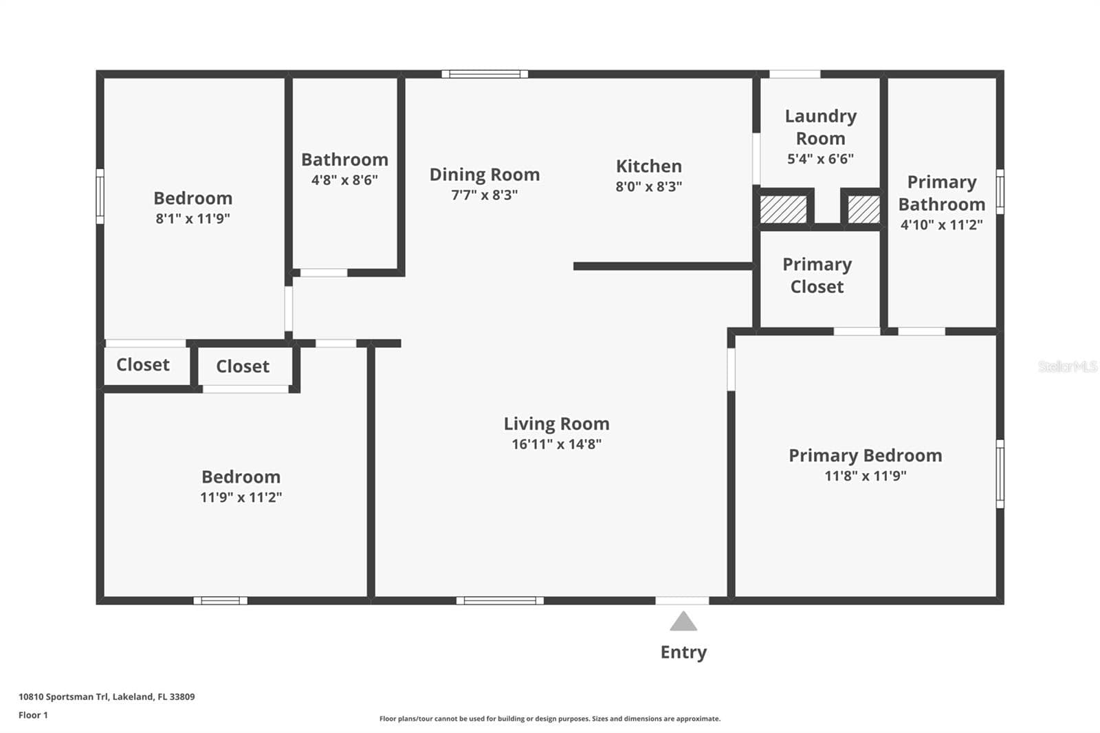 FLOOR PLAN - 10810 SPORTSMAN TRL, LAKELAND