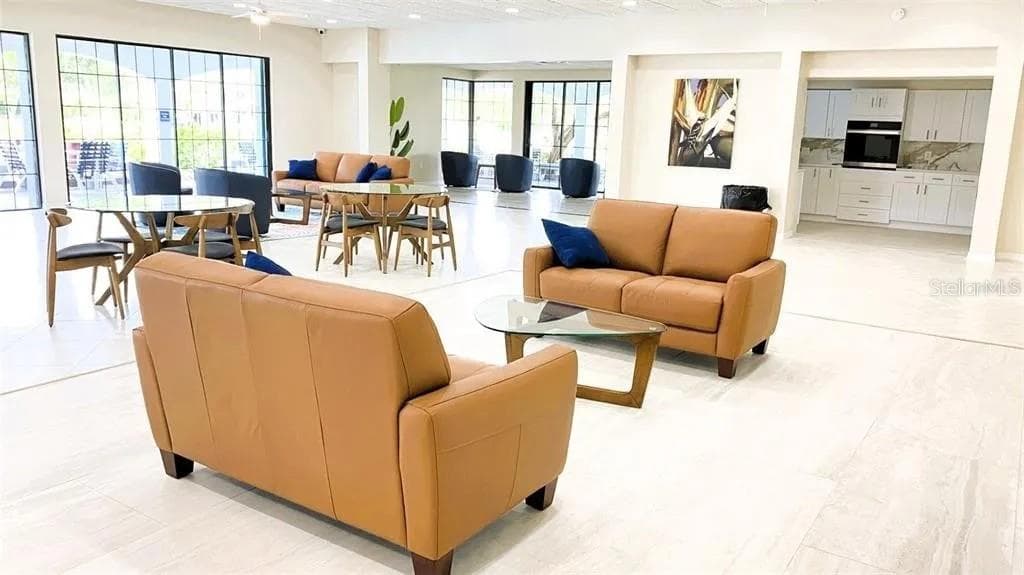 Party room and lounge areas - 2333 FEATHER SOUND DR #B304, CLEARWATER