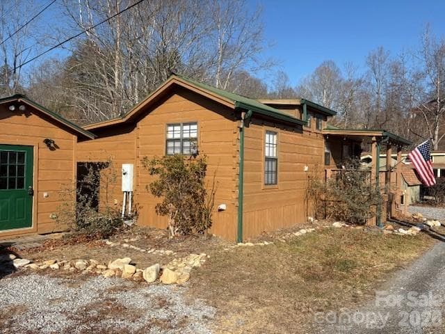 as seen when approaching home - 129 Mallard Loop, Waynesville