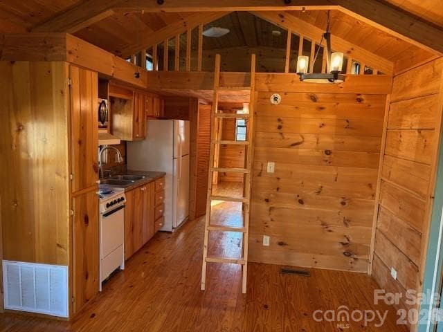other side of family room & dining area - 129 Mallard Loop, Waynesville