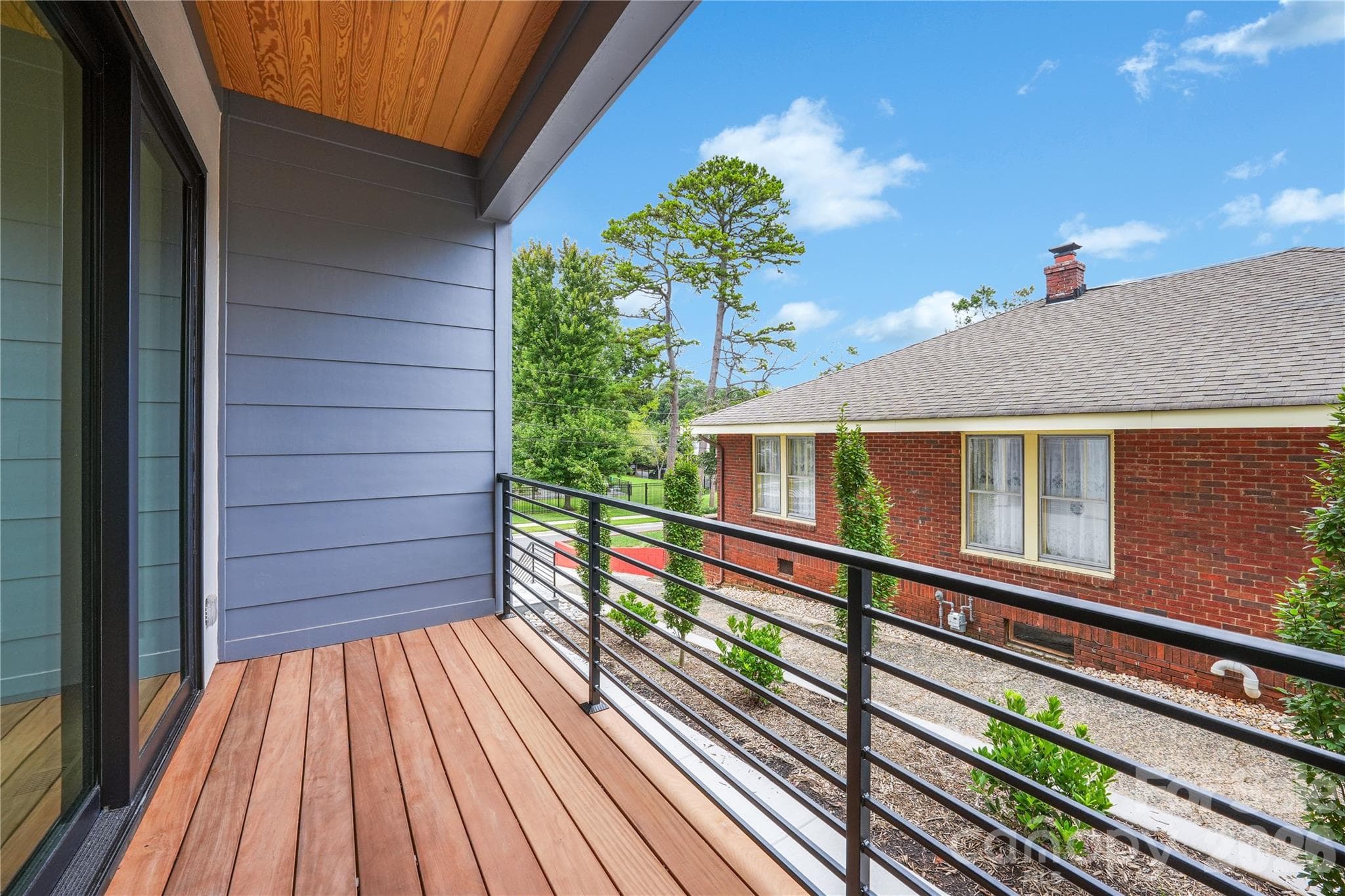 Main Level Balcony - 1511 Waverly Avenue, Charlotte