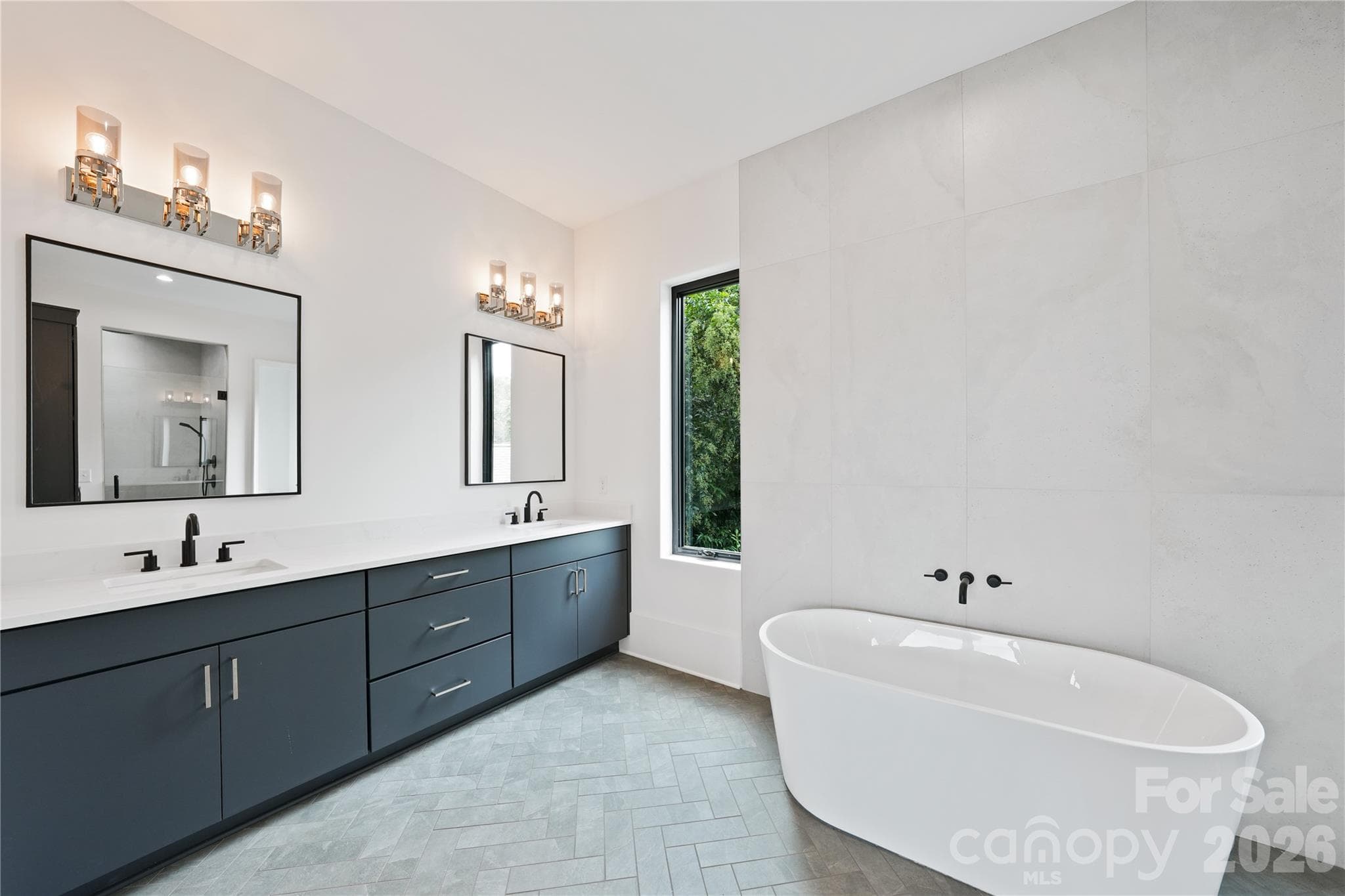 Primary Bathroom - 1511 Waverly Avenue, Charlotte