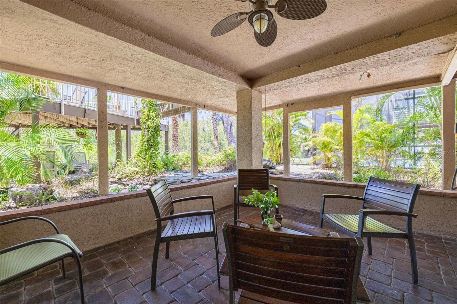 Covered patio off Lower Level - 2613 59TH ST S, GULFPORT