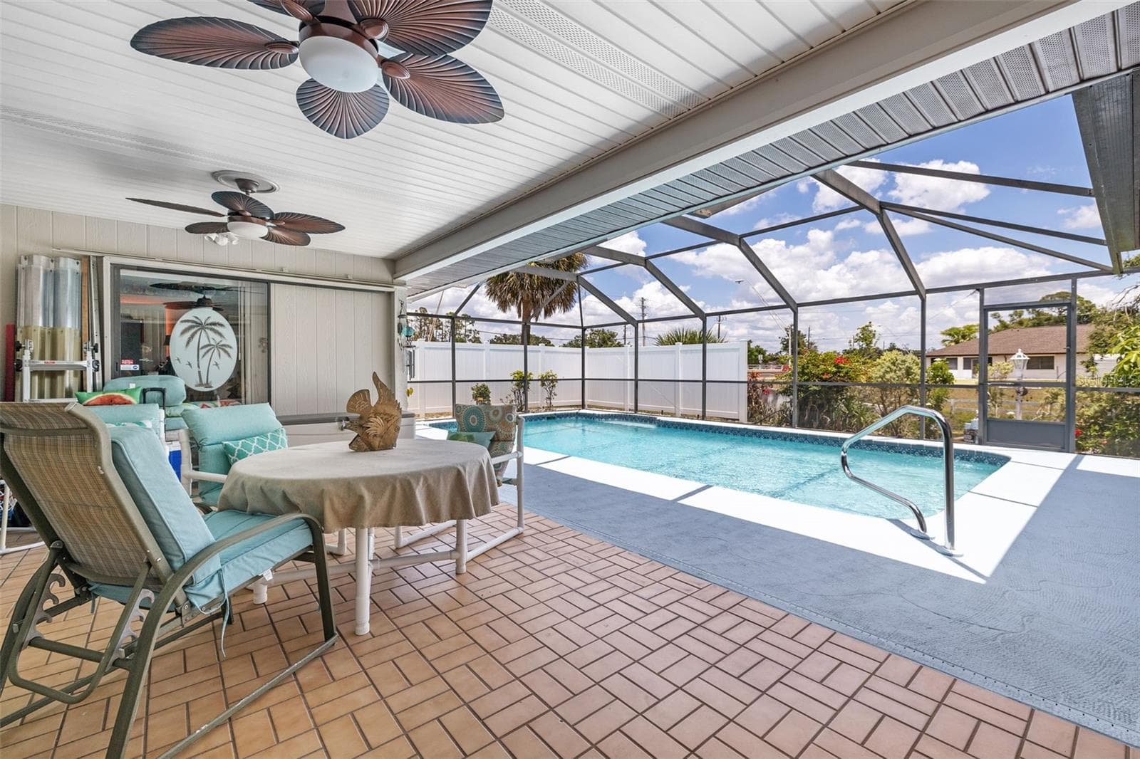 Patio area 12'x24' - 2132 ABSCOTT ST, PORT CHARLOTTE