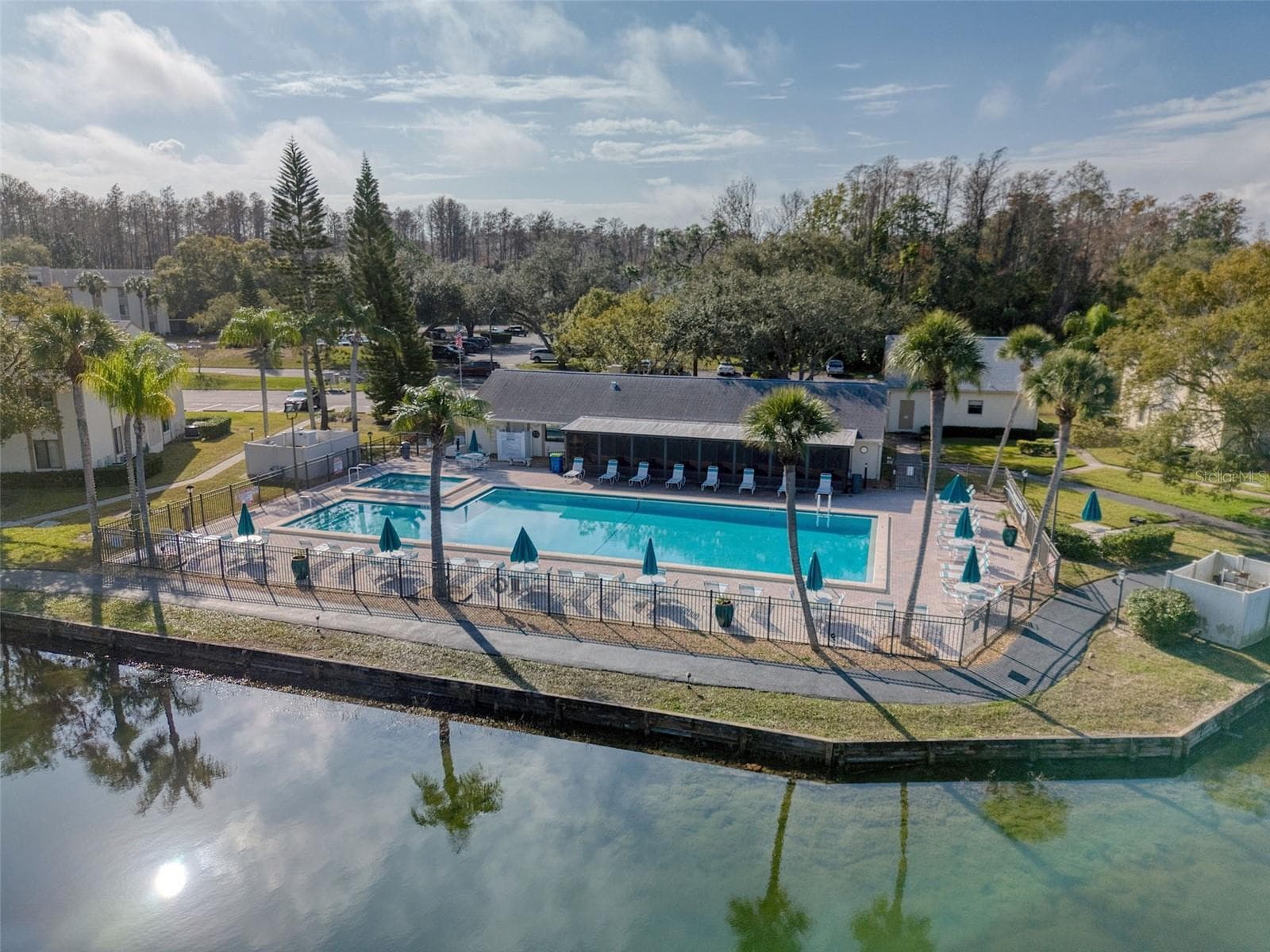 Pool and clubhouse - 3134 LAKE PINE WAY #G2, TARPON SPRINGS