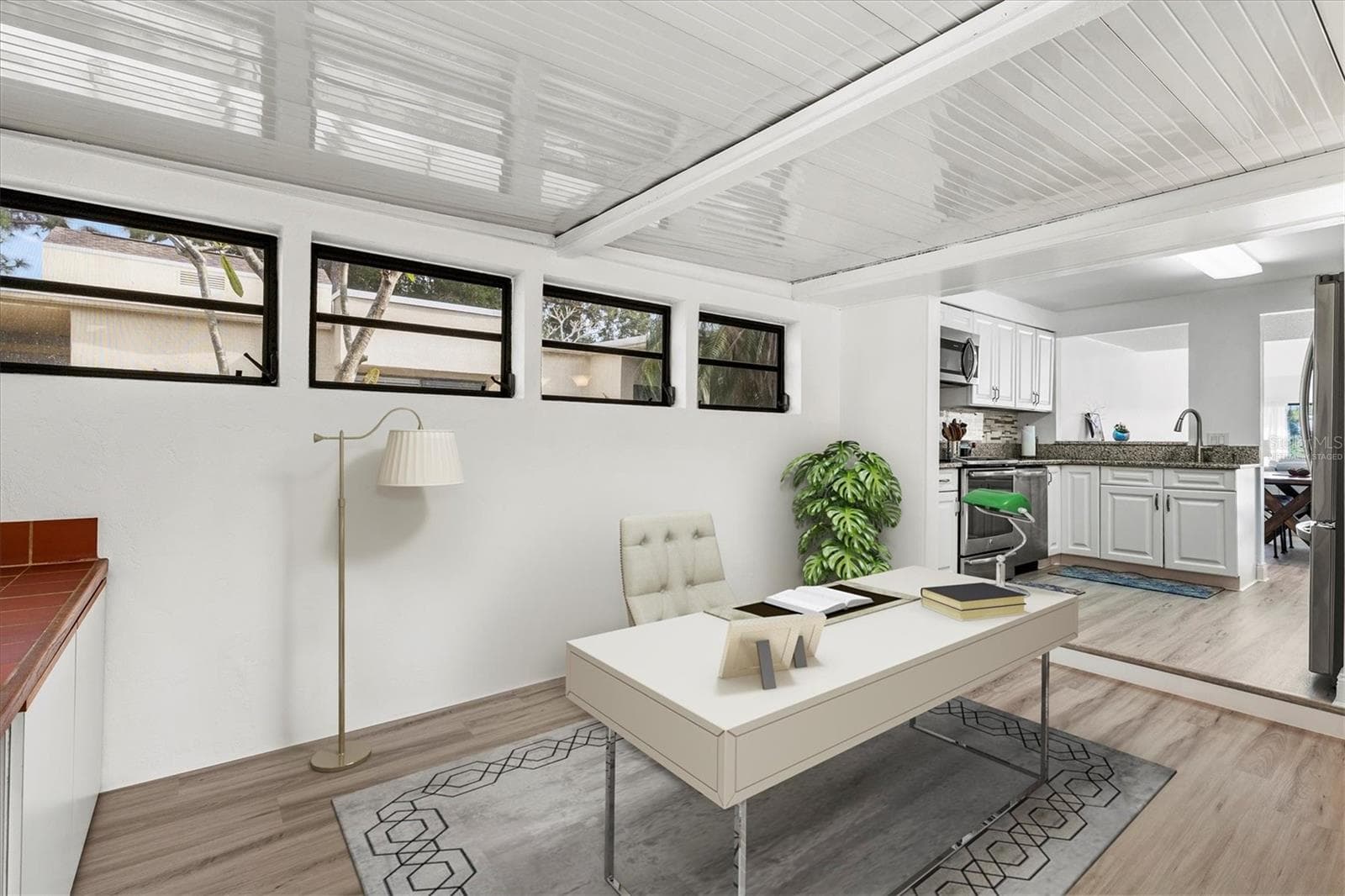 Room is virtually staged. - 2453 CRISPIN CT #F4, SARASOTA