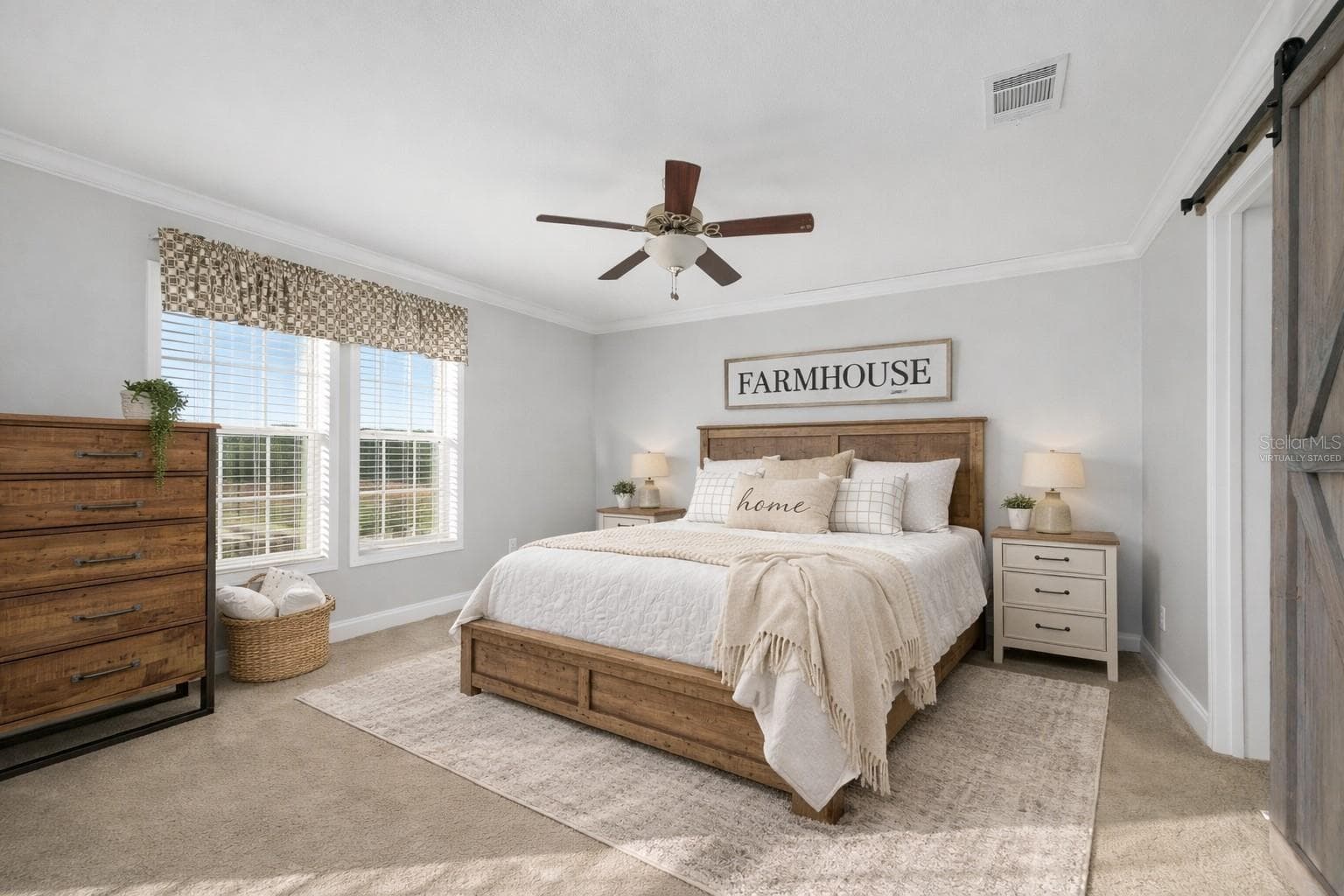 Virtually staged- Primary suite off of kitchen - 3789 NW 202ND ST, NEWBERRY