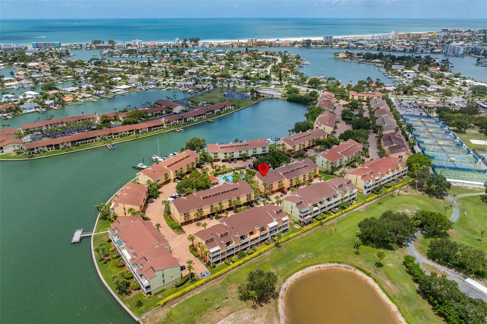 Townhouse at 533 SANDY HOOK RD, TREASURE ISLAND, photo 2 of 46