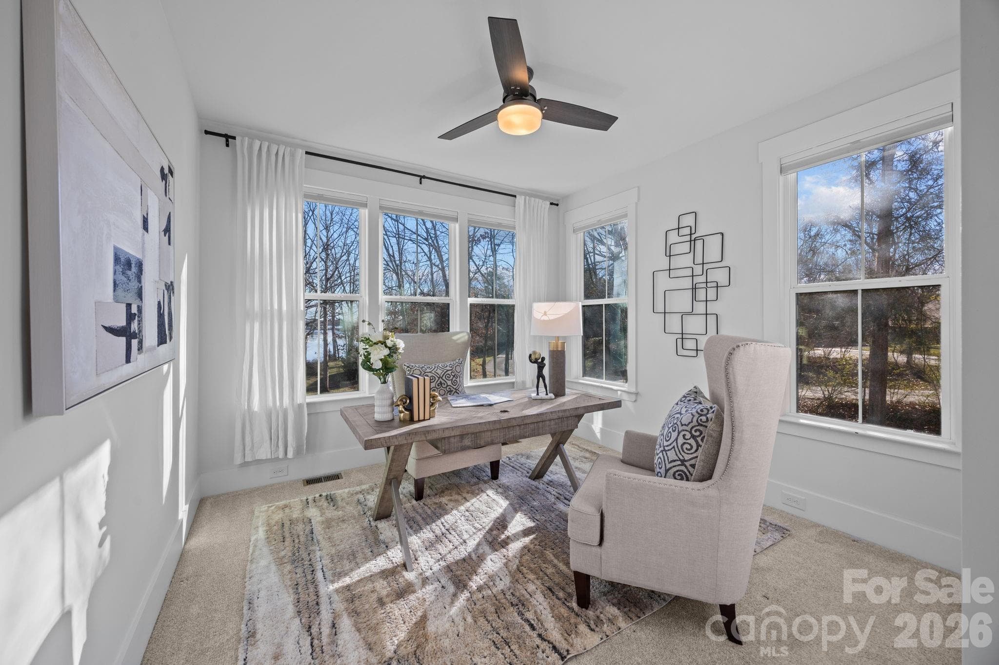 Main floor office, bedroom, or flex space - 5020 Slanting Bridge Road, Sherrills Ford