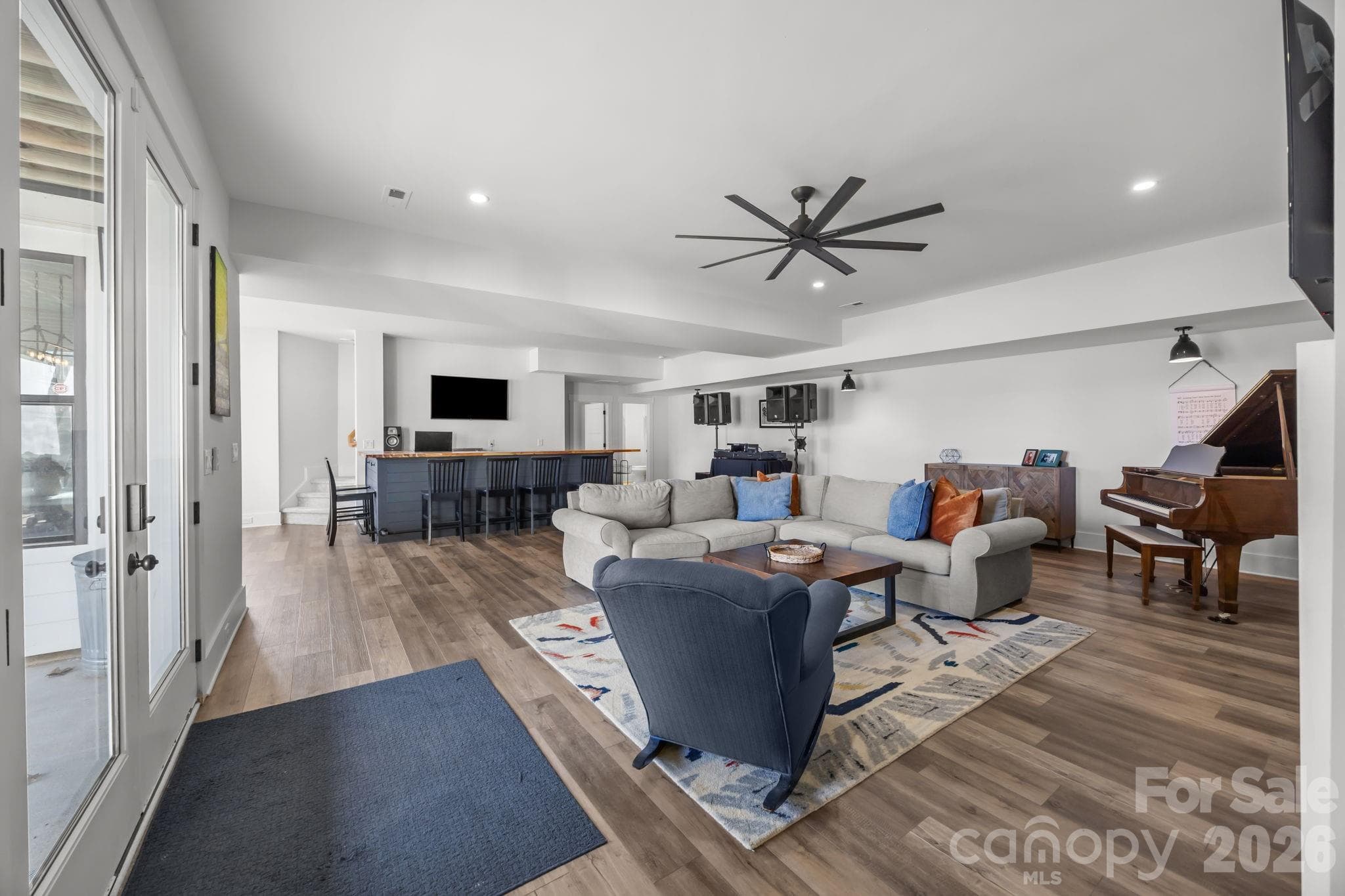 Finished Basement level living/flex space - 5020 Slanting Bridge Road, Sherrills Ford