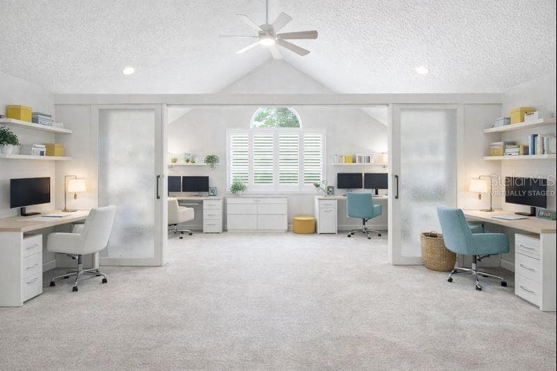 Virtually Staged, 4th Bedroom - Home Office option - 4733 CHULUOTA RD, ORLANDO
