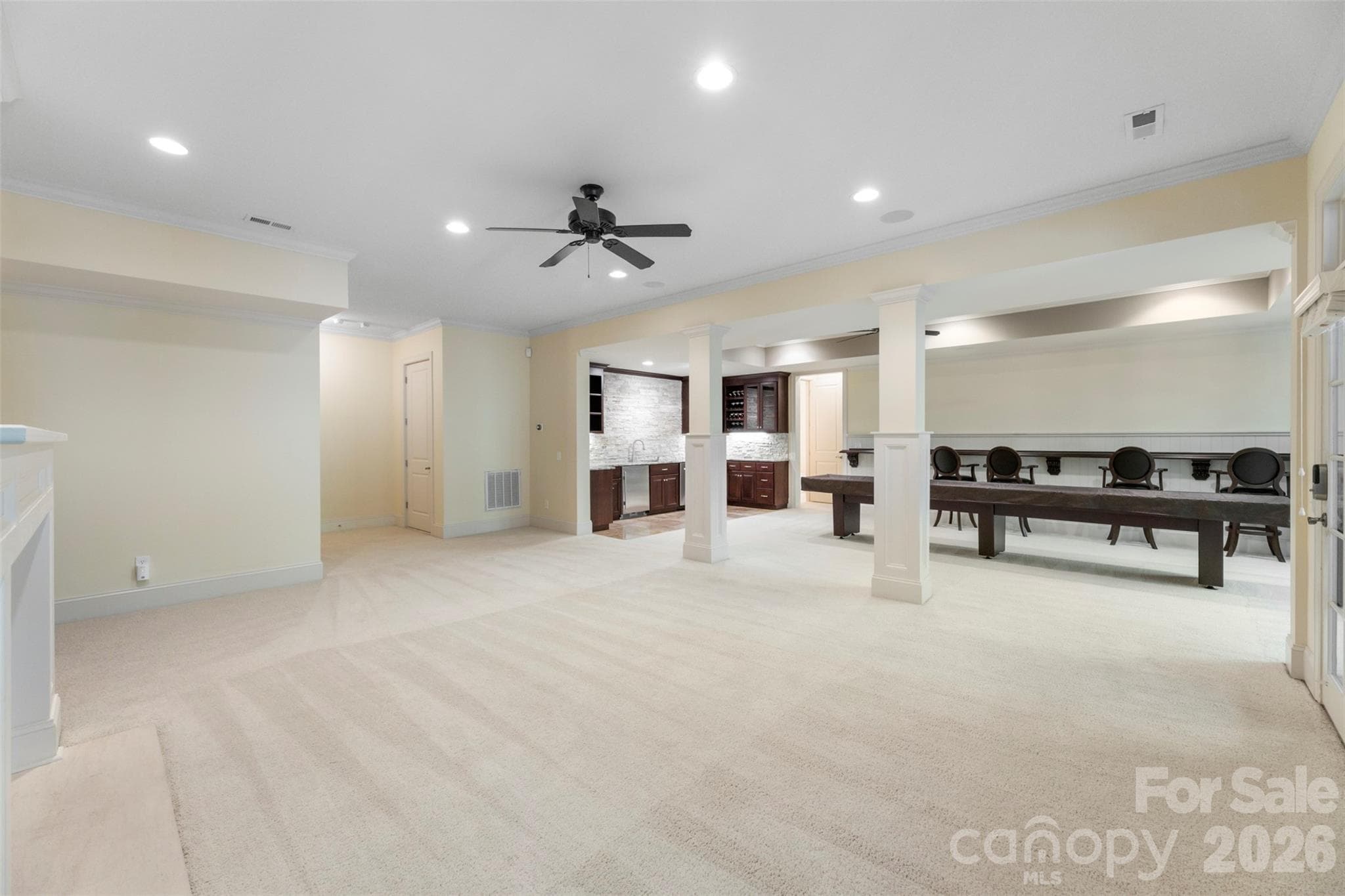Fully finished basement with bedroom, full bath and extra storage - Charlotte