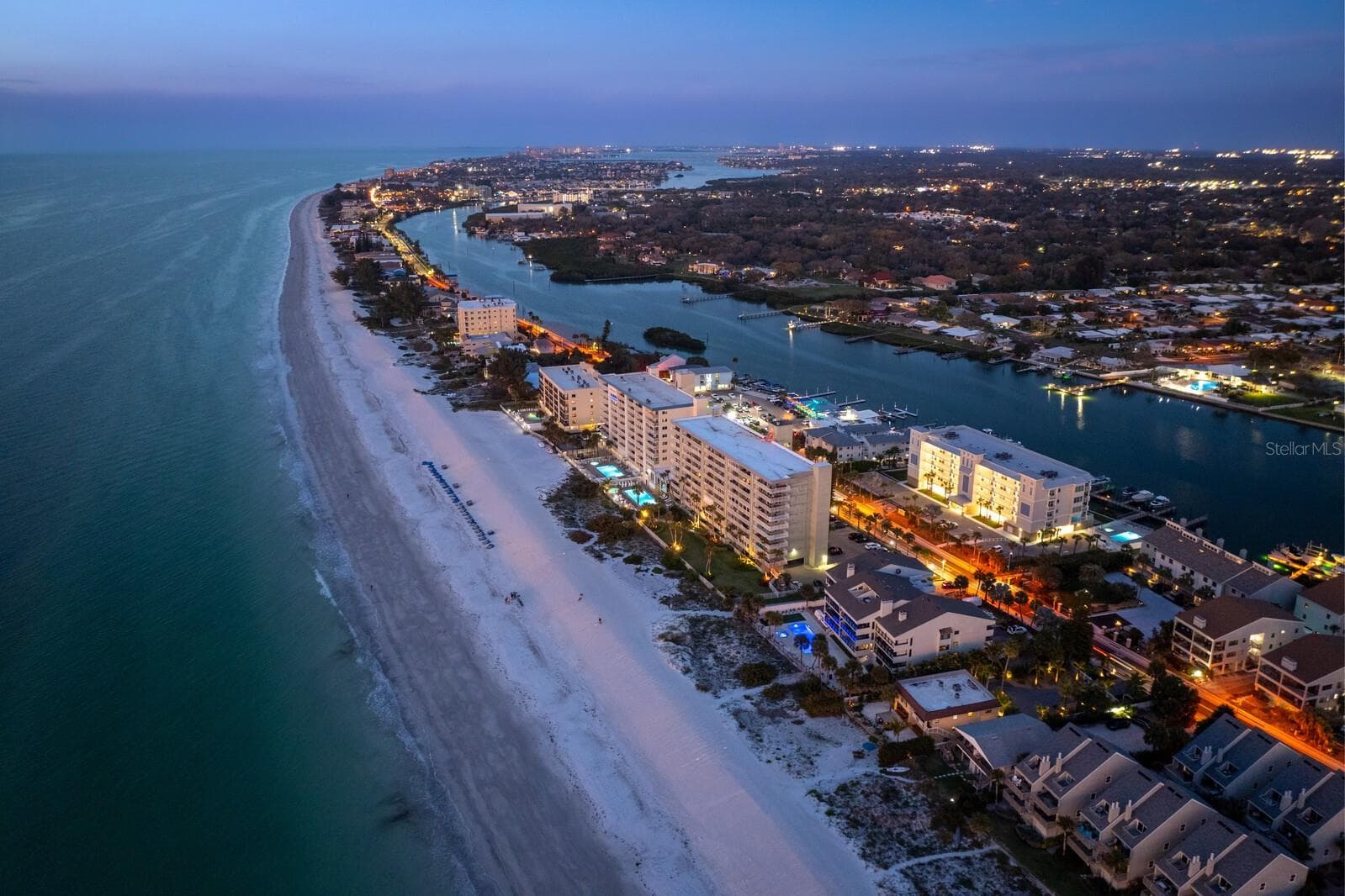 This one-of-a-kind Indian Shores property epitomizes coastal living, day and night - 19936 GULF BLVD, INDIAN SHORES