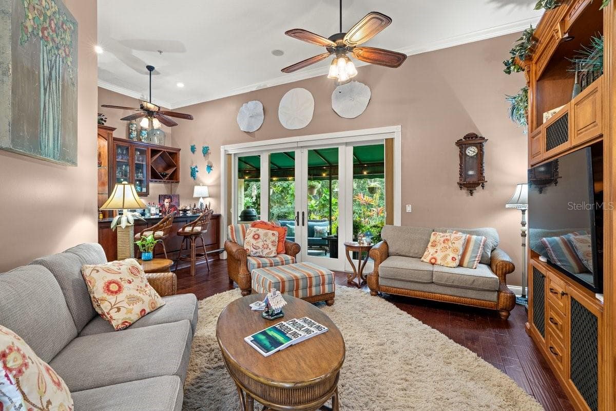 Living Room - 4606 OAK HAMMOCK CT #4606, PONCE INLET