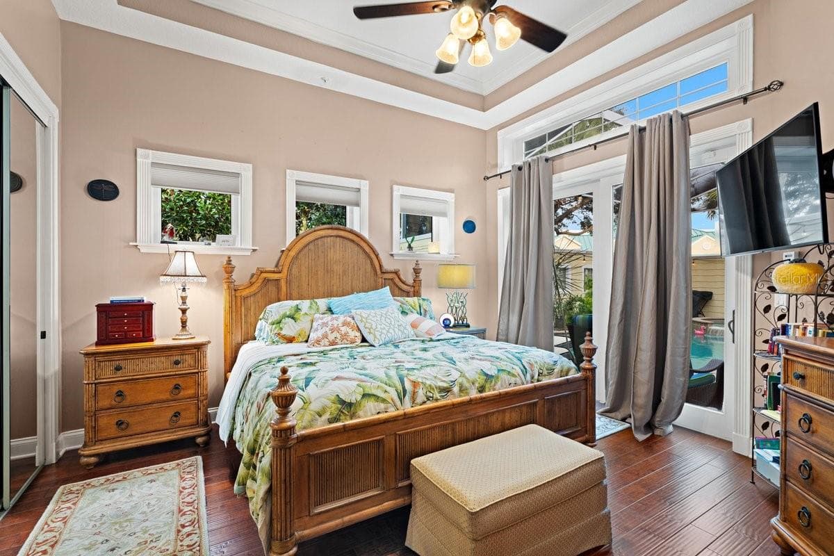 Master Bedroom - 4606 OAK HAMMOCK CT #4606, PONCE INLET