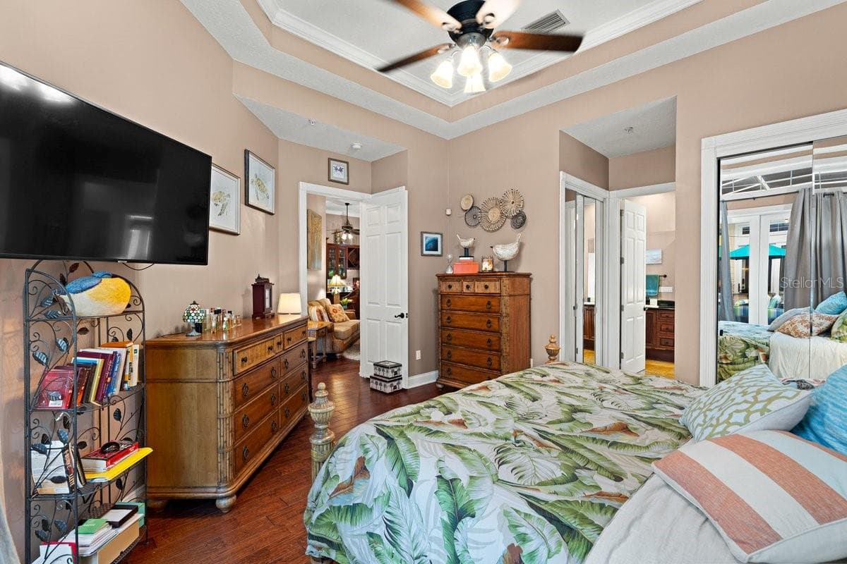 Master Bedroom - 4606 OAK HAMMOCK CT #4606, PONCE INLET