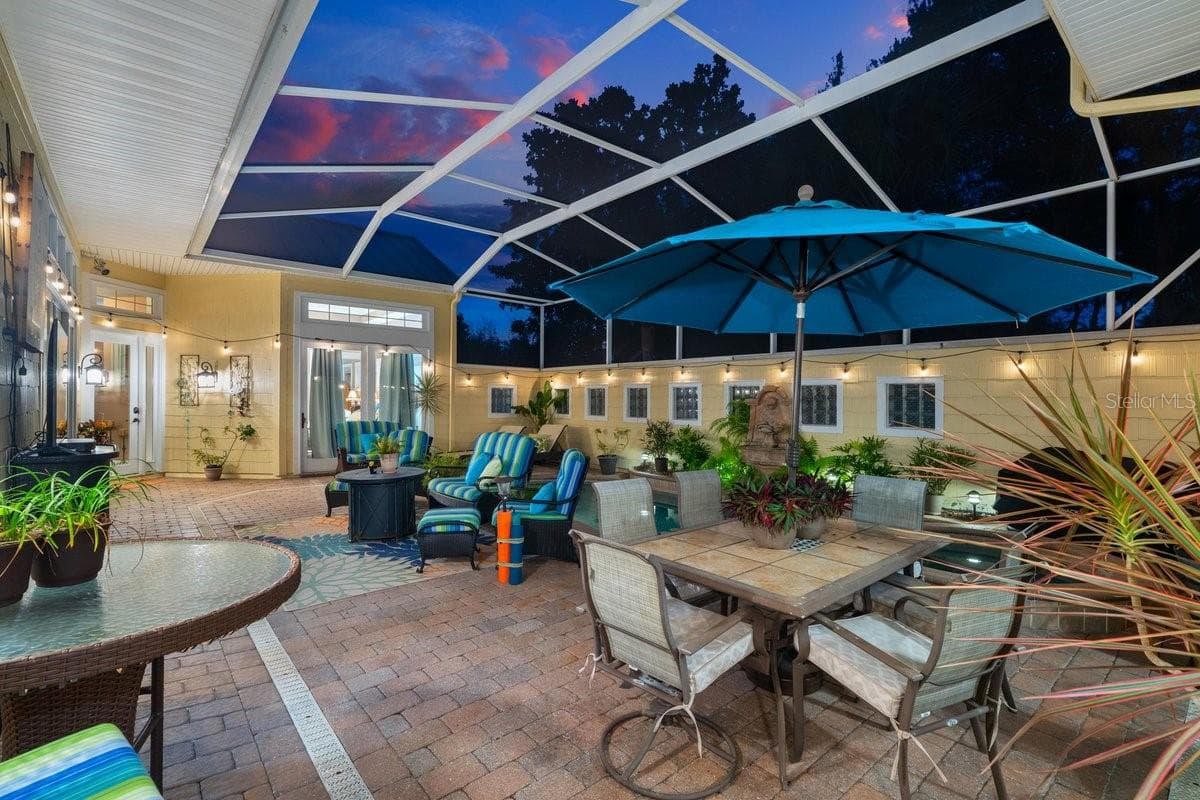 Enclosed Courtyard - 4606 OAK HAMMOCK CT #4606, PONCE INLET