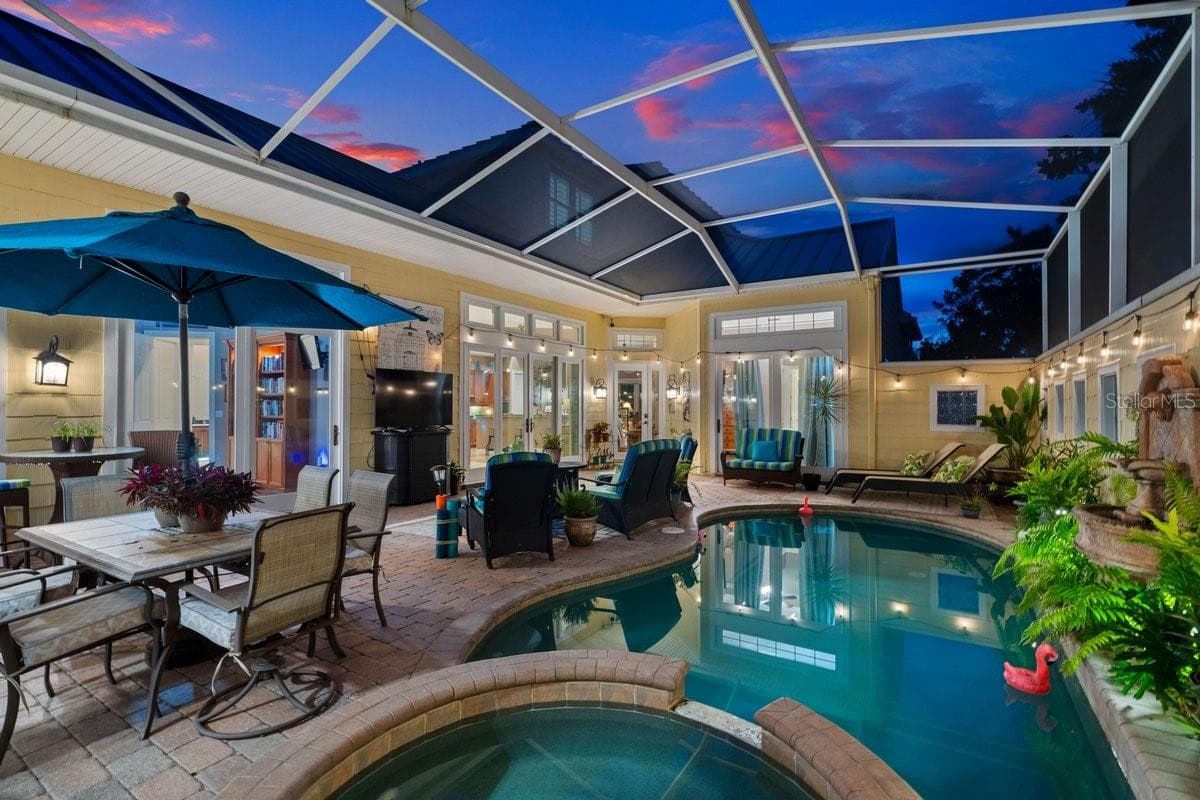Enclosed Courtyard - 4606 OAK HAMMOCK CT #4606, PONCE INLET
