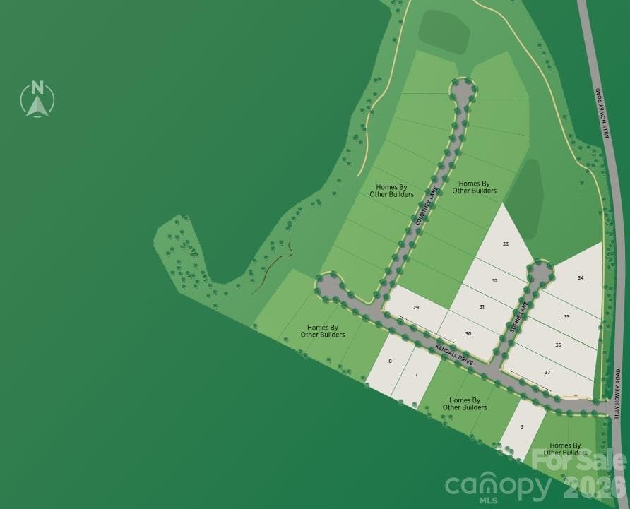 Toll Brothers at The Bluffs at Wesley Chapel Site Map - 1007 Kendall Drive, Wesley Chapel
