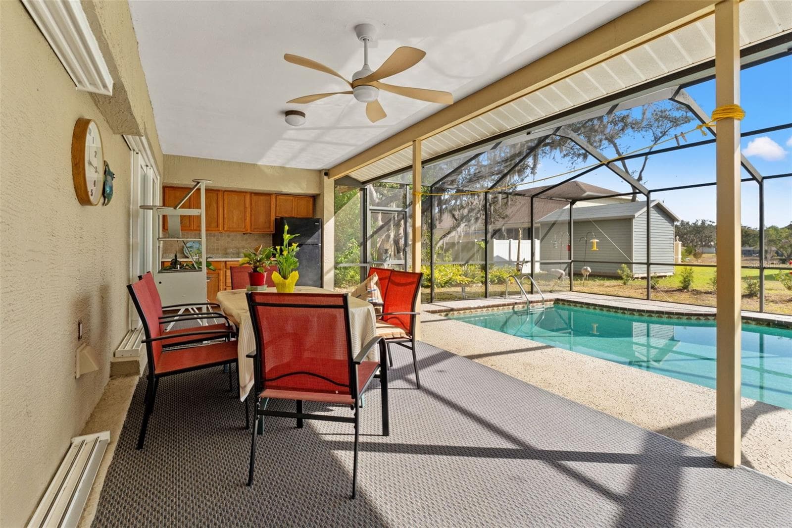 Covered Patio - 206 RUSK CIR, SPRING HILL