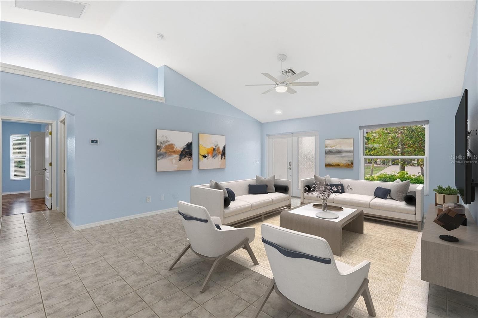 virtually staged - 2803 SW 34TH TER, CAPE CORAL