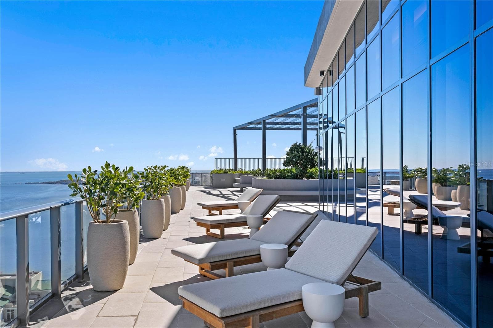 Rooftop sun deck overlooking the bay - 3015 S YSABELLA AVE #2301, TAMPA