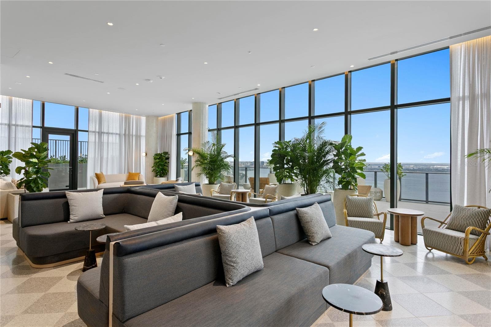 Elevated rooftop retreat with curated lounge areas and luxury hospitality services - 3015 S YSABELLA AVE #2301, TAMPA