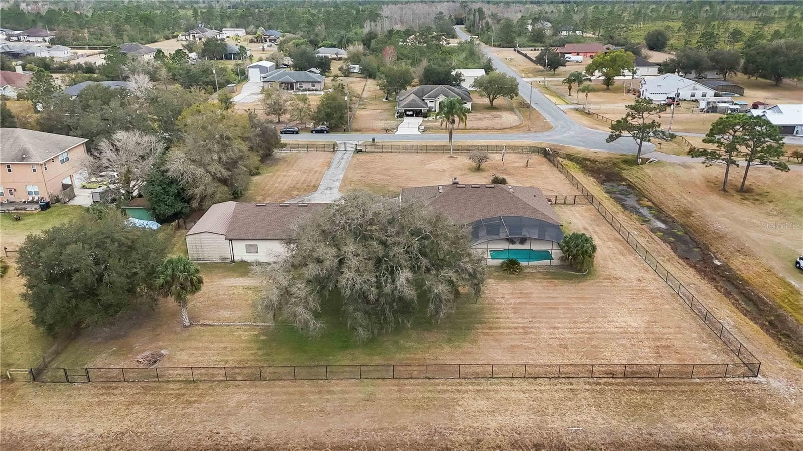 Aerial View from the Back - 18711 NORTHCLIFF ST, ORLANDO