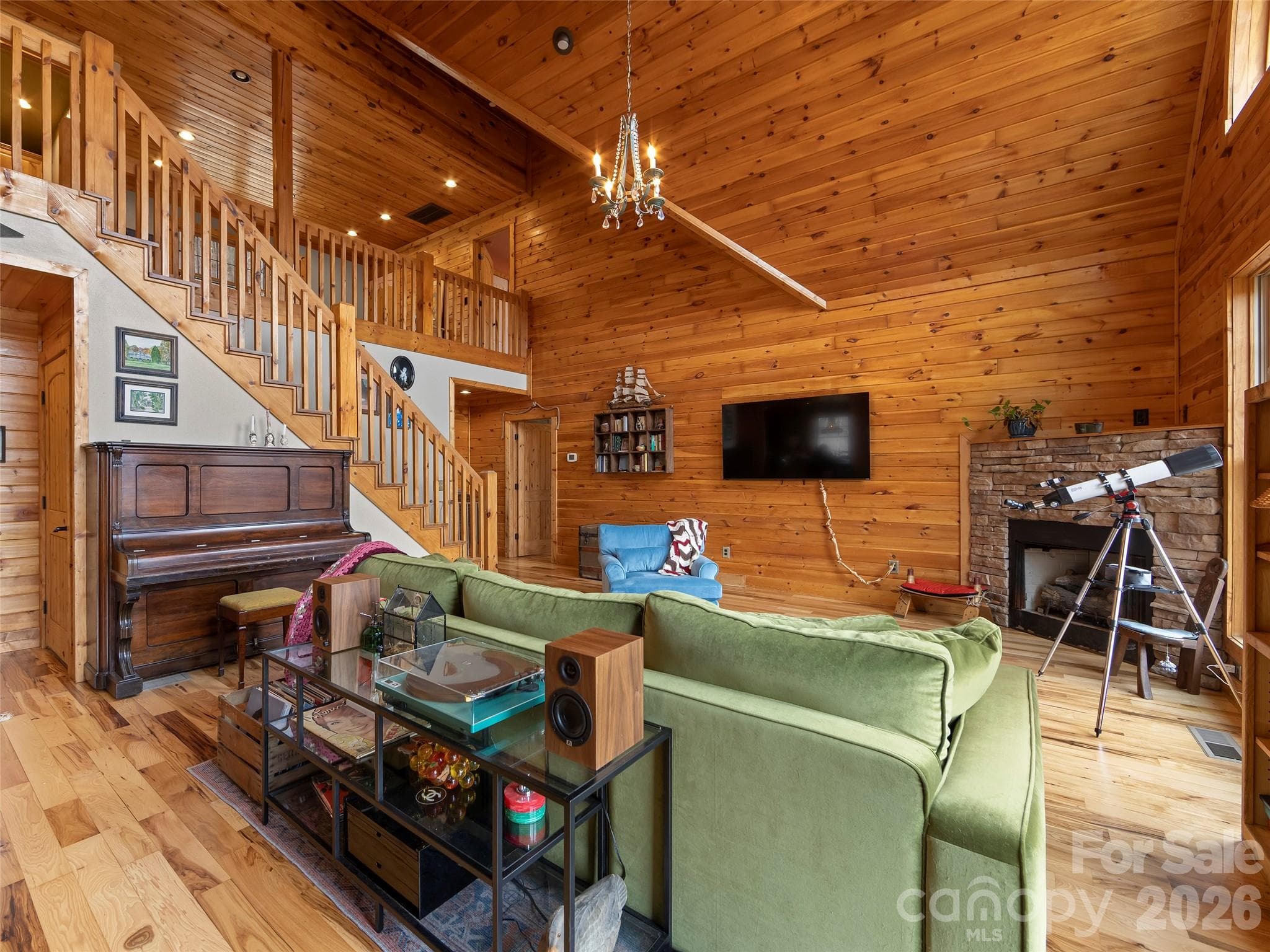 Single Family Residence at 110 Mailon King Road, Leicester, photo 3 of 39