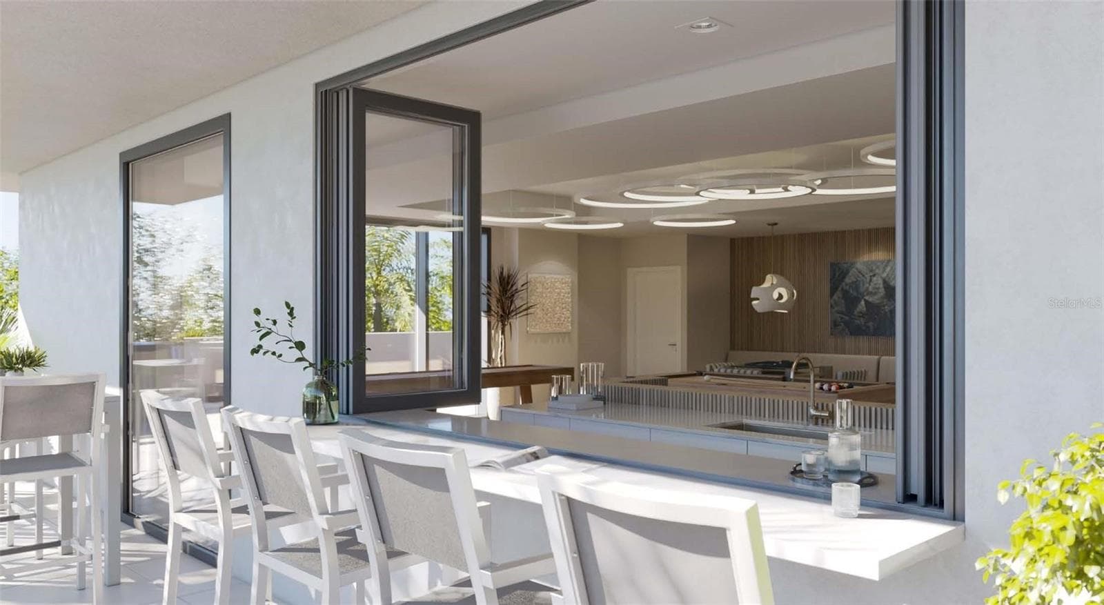 Artist Rendering Game Room - 325 GOLDEN GATE PT #1002, SARASOTA