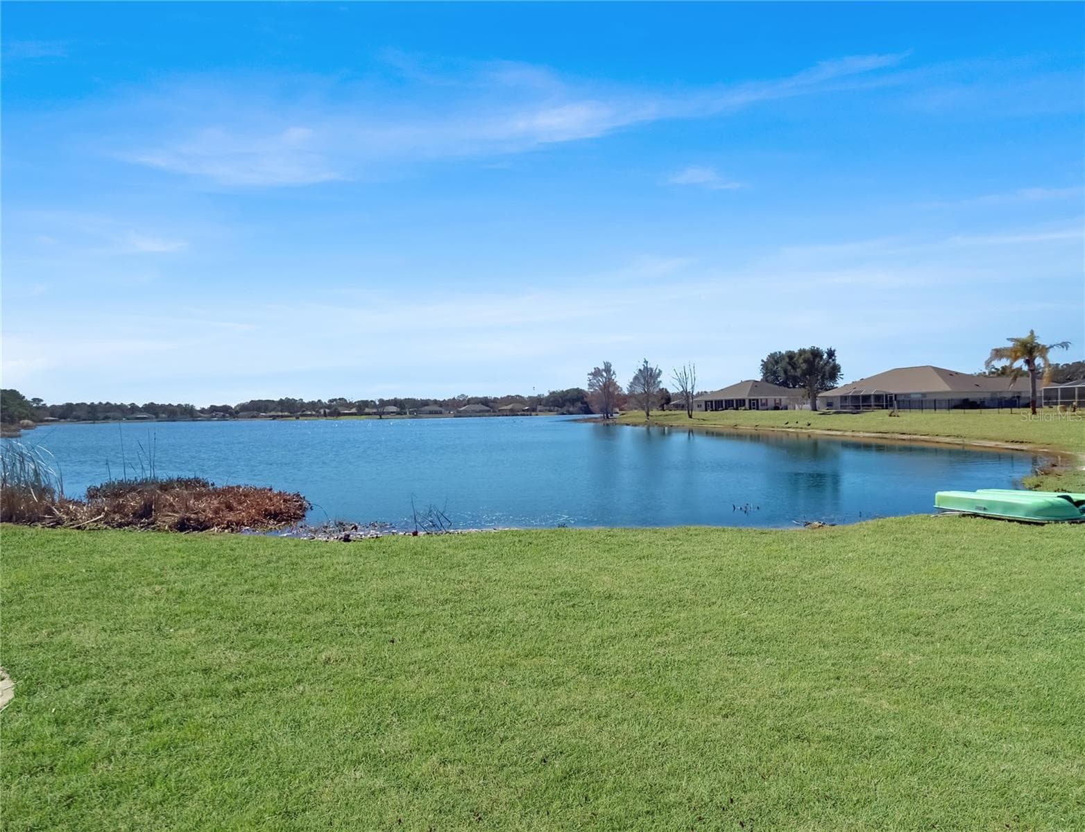 Backyard View of Crystal Lake - 77 HICKORY LOOP, OCALA