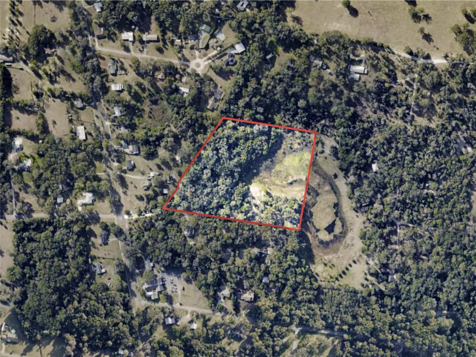 Approximate lot lines - 2095 STONE RD, DELAND