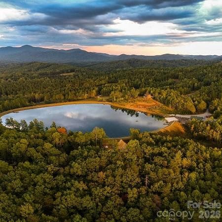 Community Lake Aerial - Nebo
