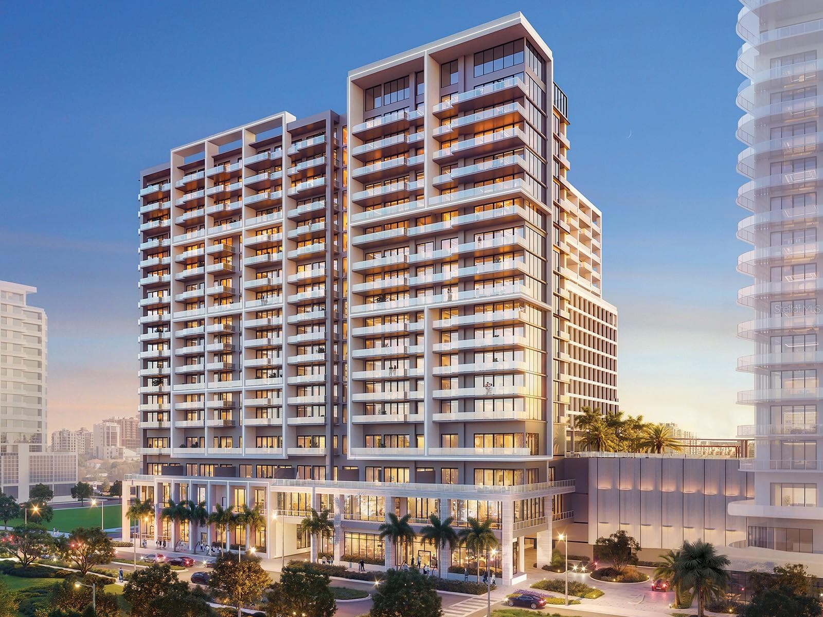 1000 BOTA exterior rendering - 1000 BOULEVARD OF THE ARTS #1710, SARASOTA