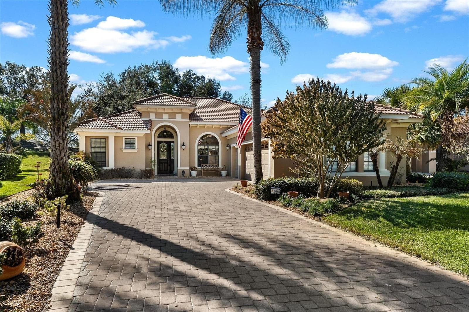 Deep Brick Paver Driveway...lots of Parking Space! - 26309 SAN GABRIEL, HOWEY IN THE HILLS