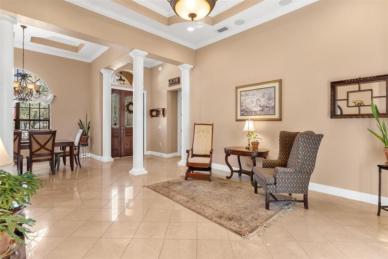 Open concept combines Foyer/ Living & Dining area... - 26309 SAN GABRIEL, HOWEY IN THE HILLS