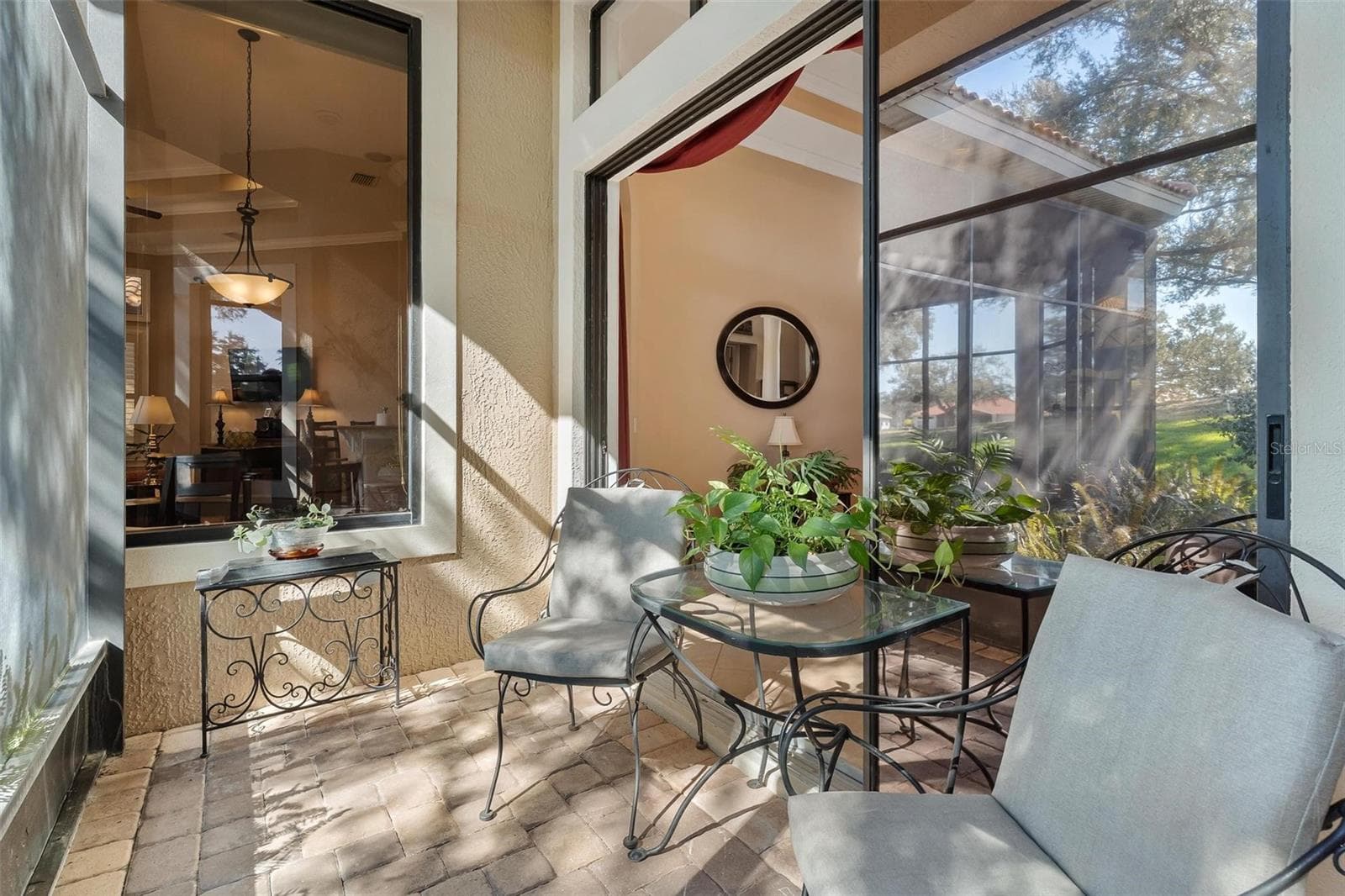 Formal Living area private screen Porch...LOVE IT!! - 26309 SAN GABRIEL, HOWEY IN THE HILLS