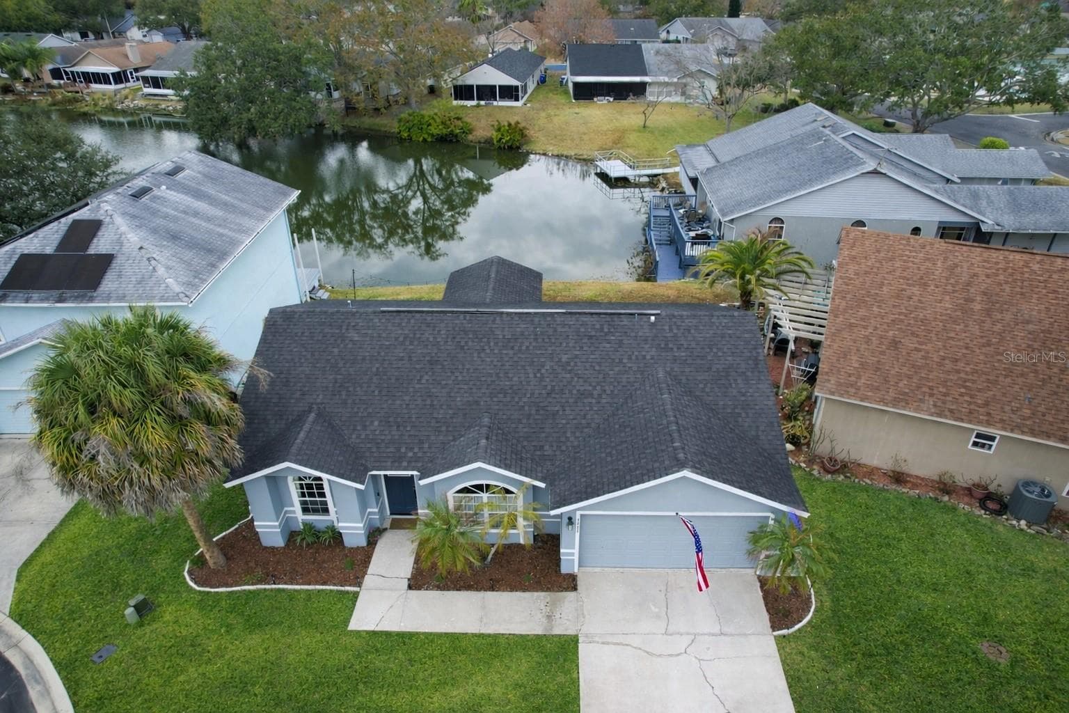 Aerial View - 2022 HATTERAS PT, LAKELAND