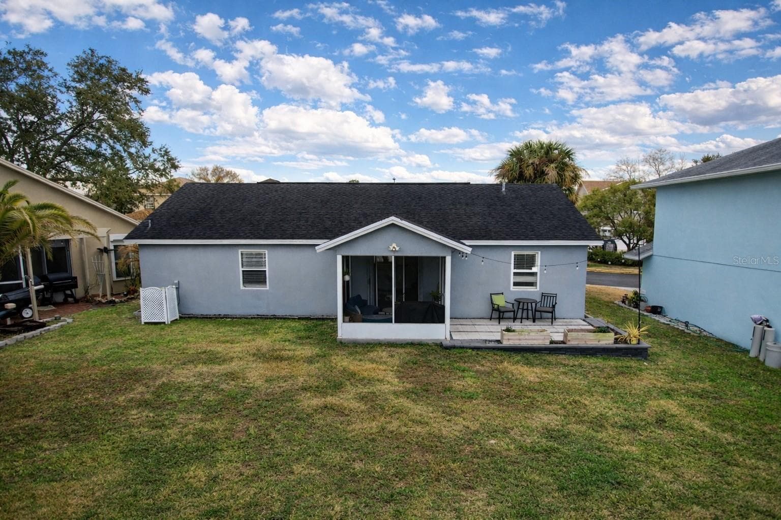 Back aerial view - 2022 HATTERAS PT, LAKELAND