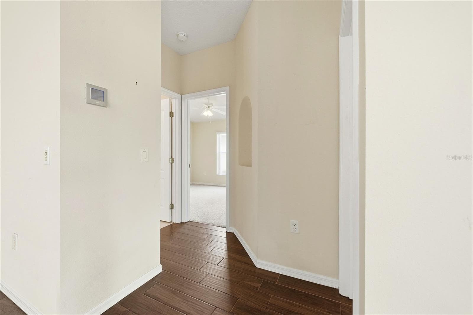 Hallway to Bedroom 2 and Guest Bath - 2311 N ANDREA PT, LECANTO