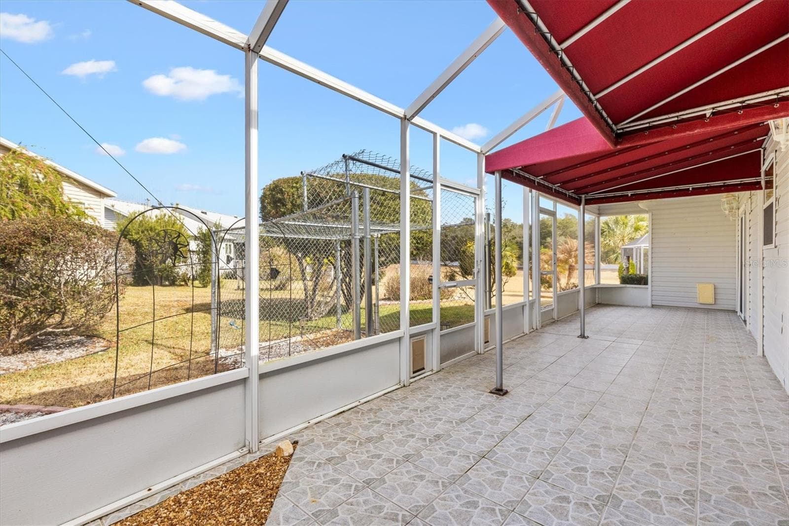 Lanai with Attached Birdcage - 9711 SE 171ST ARGYLL ST, THE VILLAGES