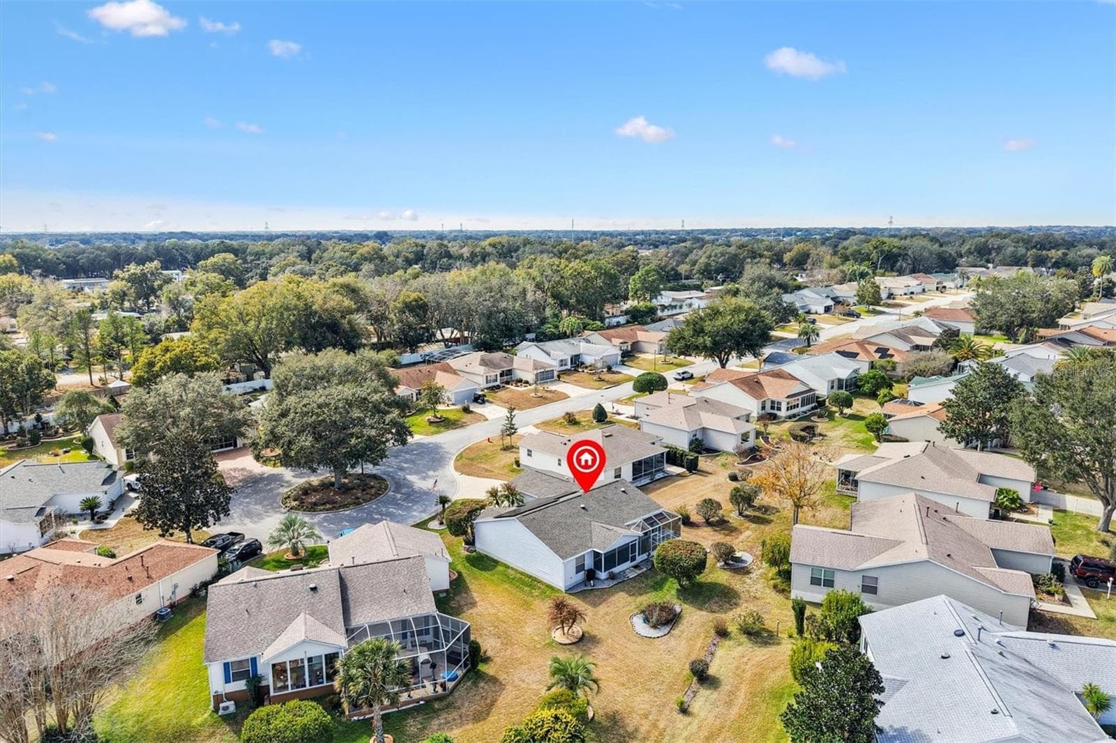 Aerial - 9711 SE 171ST ARGYLL ST, THE VILLAGES