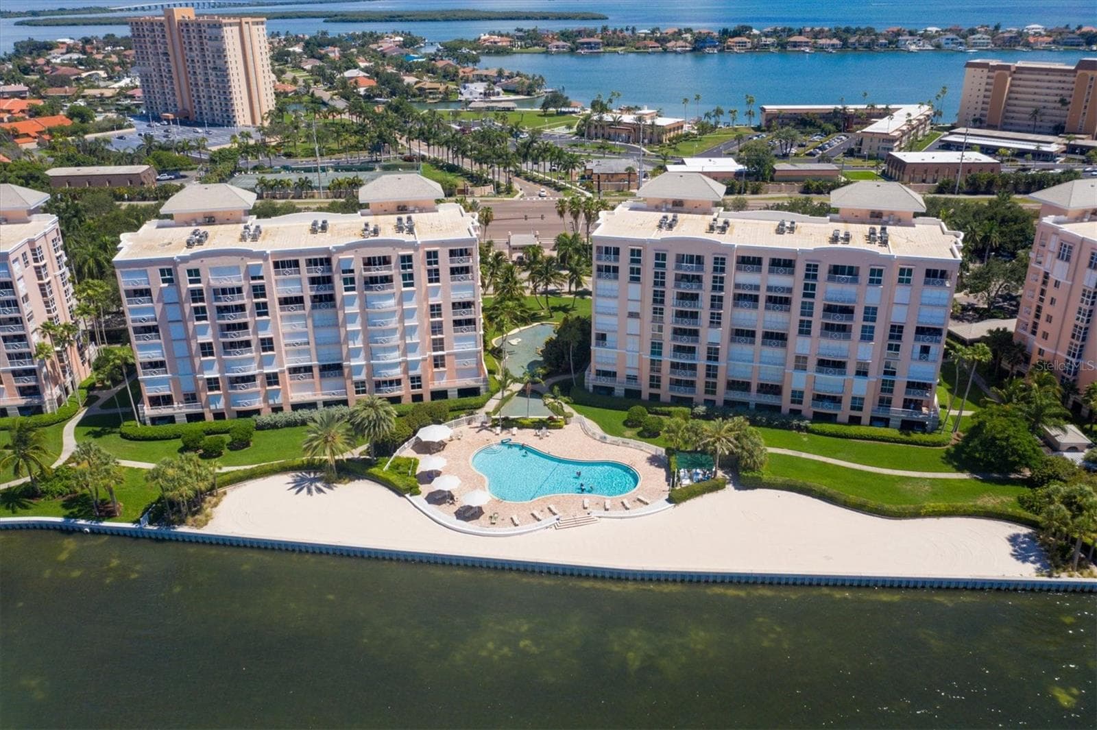 Aerial View - 4993 BACOPA LN S #705, ST PETERSBURG