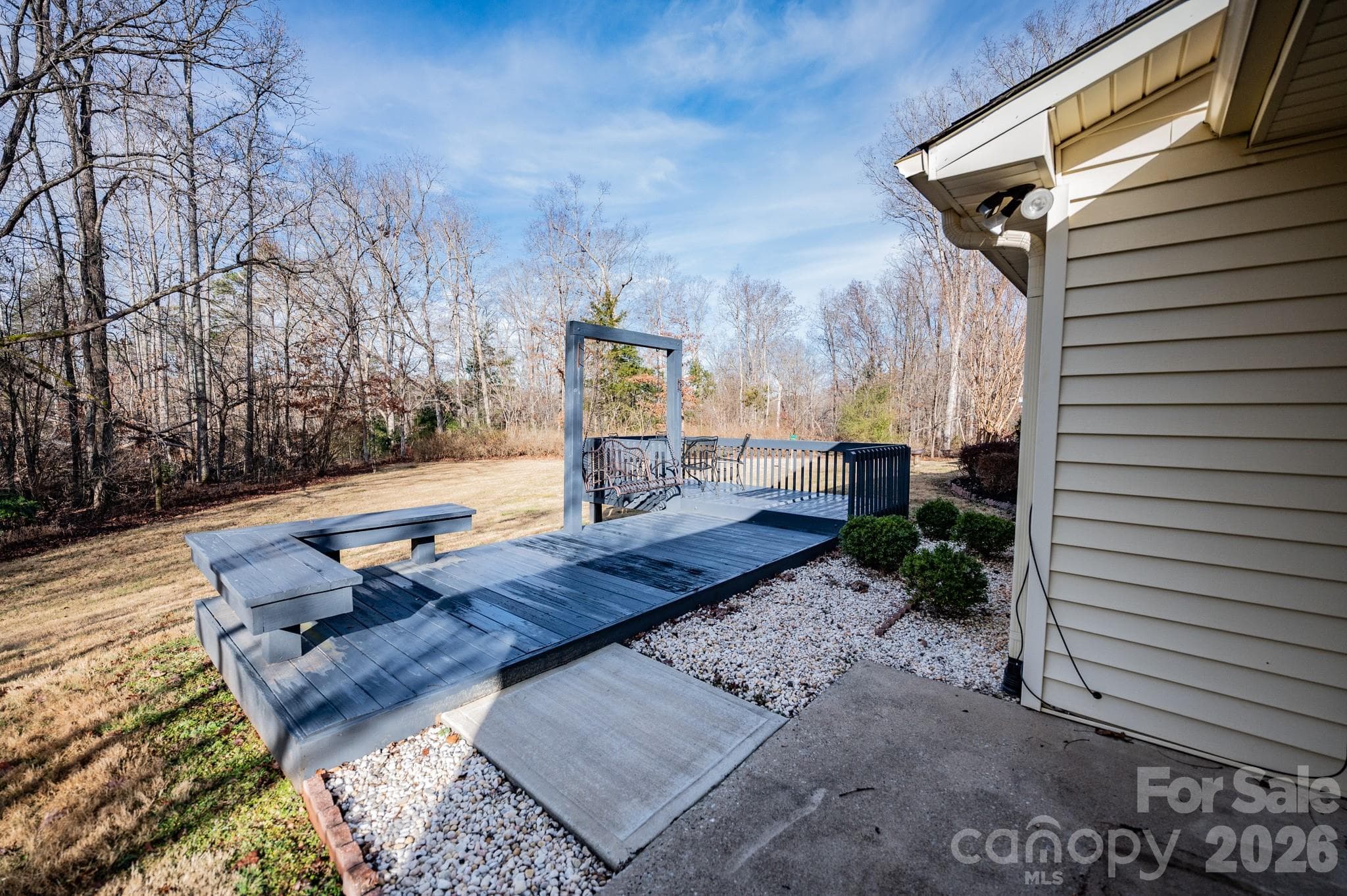 back deck - 250 Eastwood Village Drive, Bostic